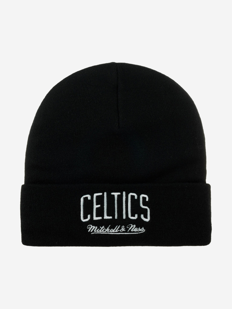 Шапка с отворотом MITCHELL NESS KTCFSH22022-BCEBLCK Boston Celtics NBA