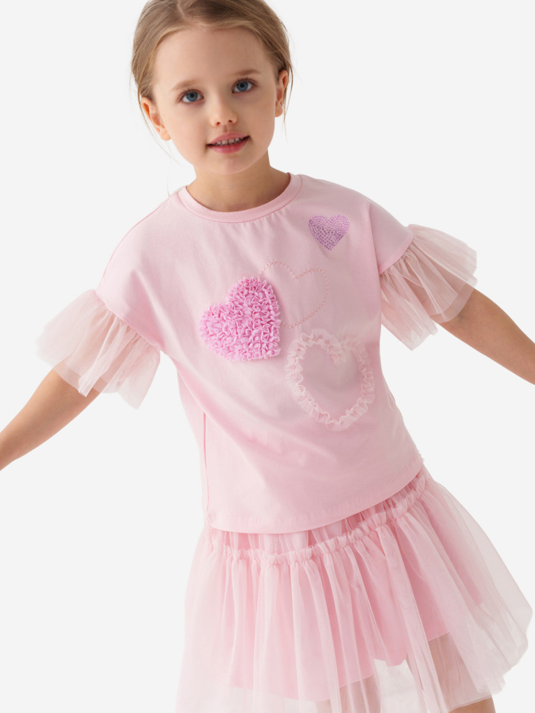 Футболка для девочки PlayToday