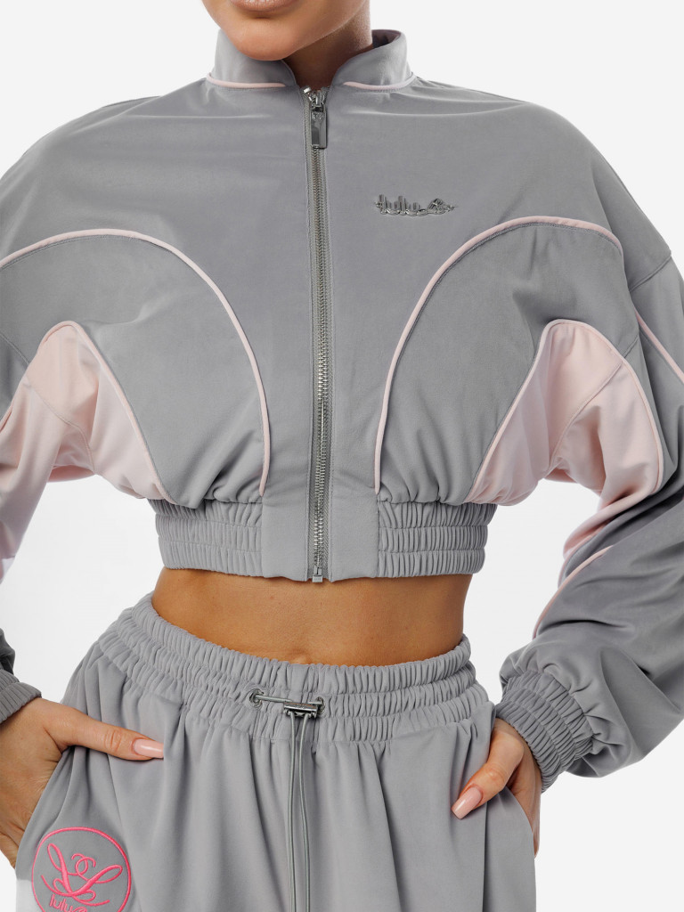 Толстовка женская Lululit на молнии Flirty Velvet Zip