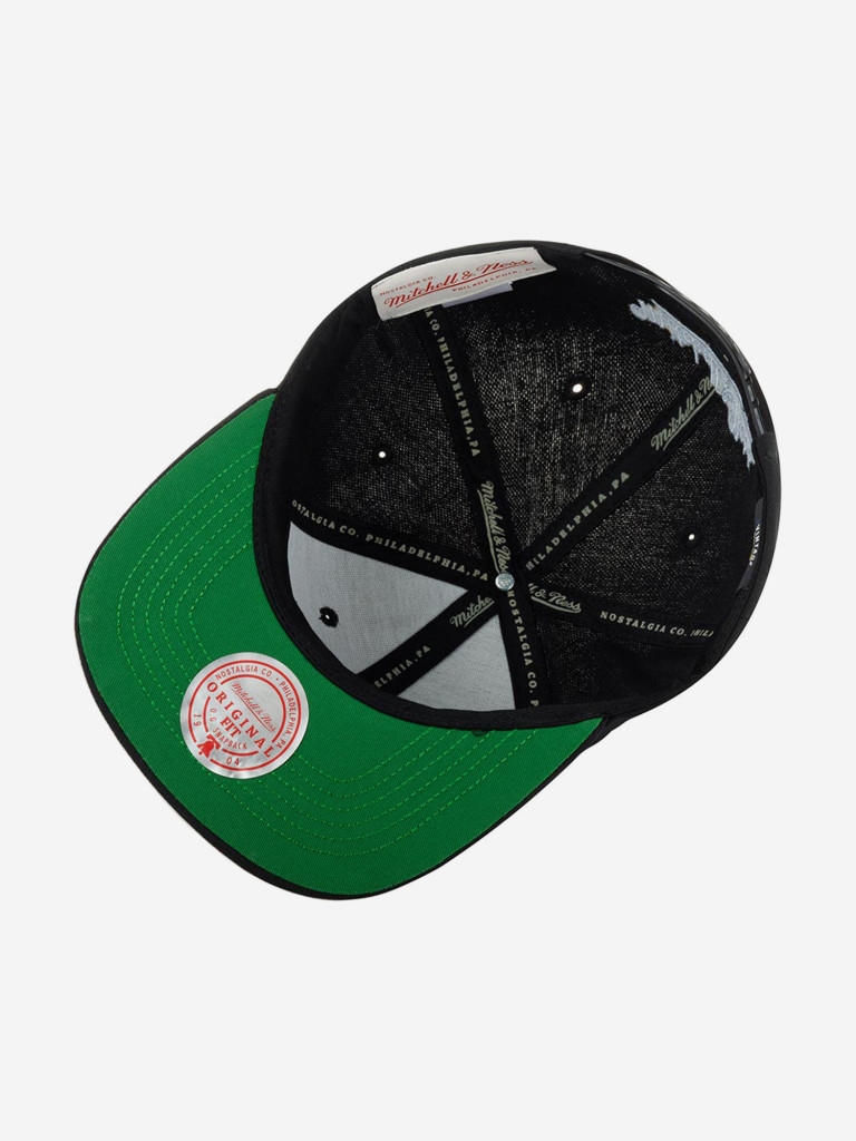 Бейсболка с прямым козырьком MITCHELL NESS 6HSSSH22089-BBNBLCK Boston Bruins NHL (черный)