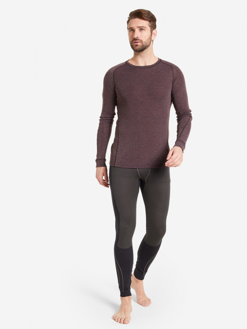 фото Термобелье верх мужское craft merino 180, красный