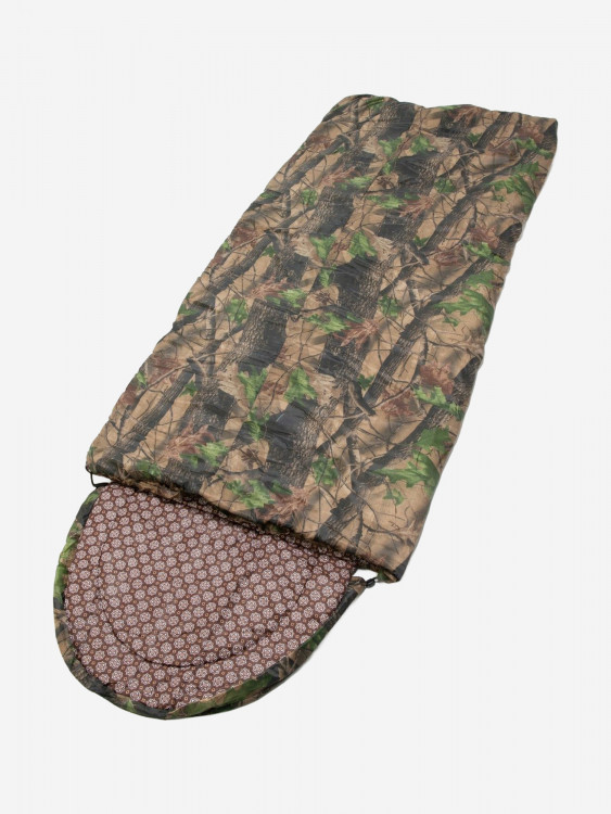 Спальный мешок Huntsman Standart зимний утепленный с подголовником одноместный (до 0) для охоты и рыбалки