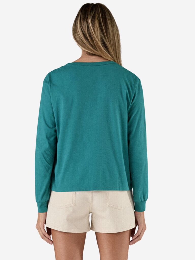 Лонгслив женский Patagonia Organic Drop Shoulder