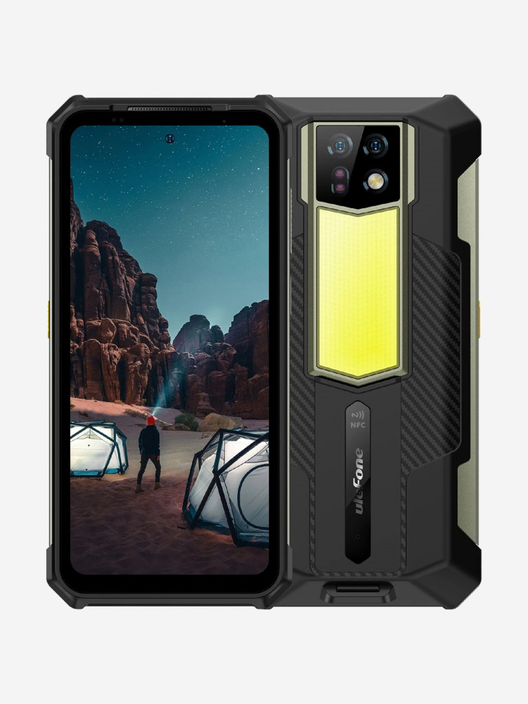 Смартфон Ulefone Armor 24 12+256GB Black, 6.58”, FHD+, 120Hz, MTK G96, And13, 64+64MP, 16MP, IP69K, 22000mAh, uSmart