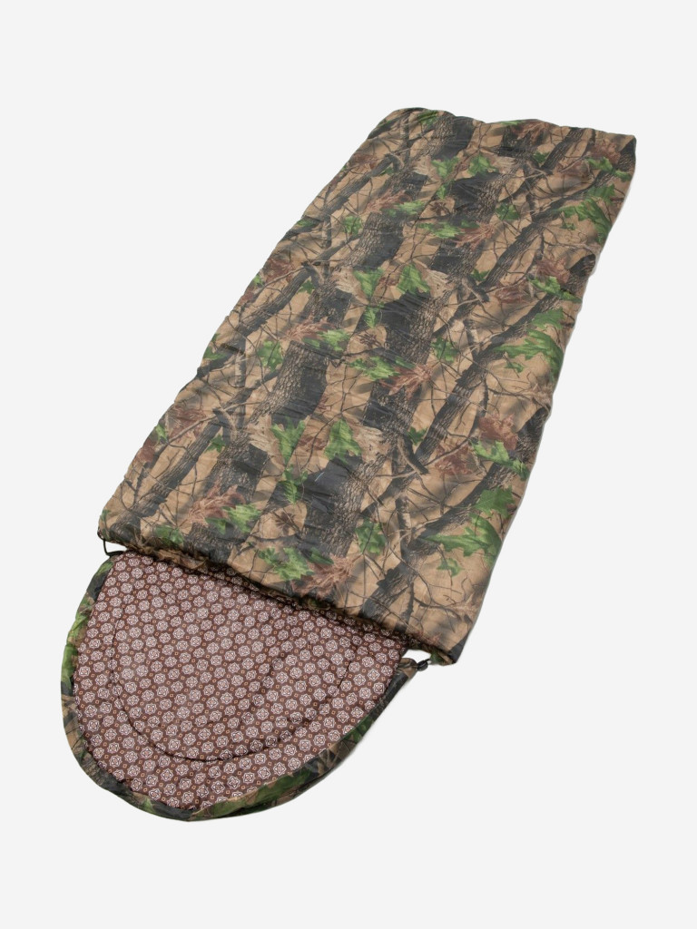 Спальный мешок Huntsman Standart зимний утепленный с подголовником одноместный (до 0) для охоты и рыбалки