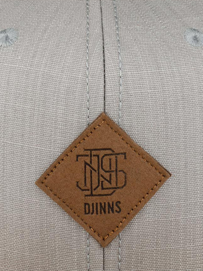 Бейсболка с прямым козырьком DJINNS 6P SB Linen 2015 (серый)