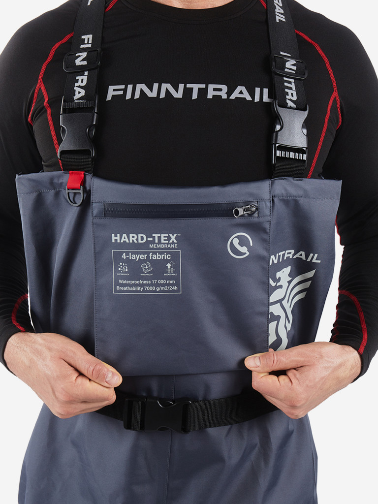 Вейдерсы мужские мембранные FINNTRAIL Timber с носком