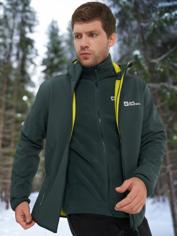 Куртка софтшелл мужская Jack Wolfskin Bornberg