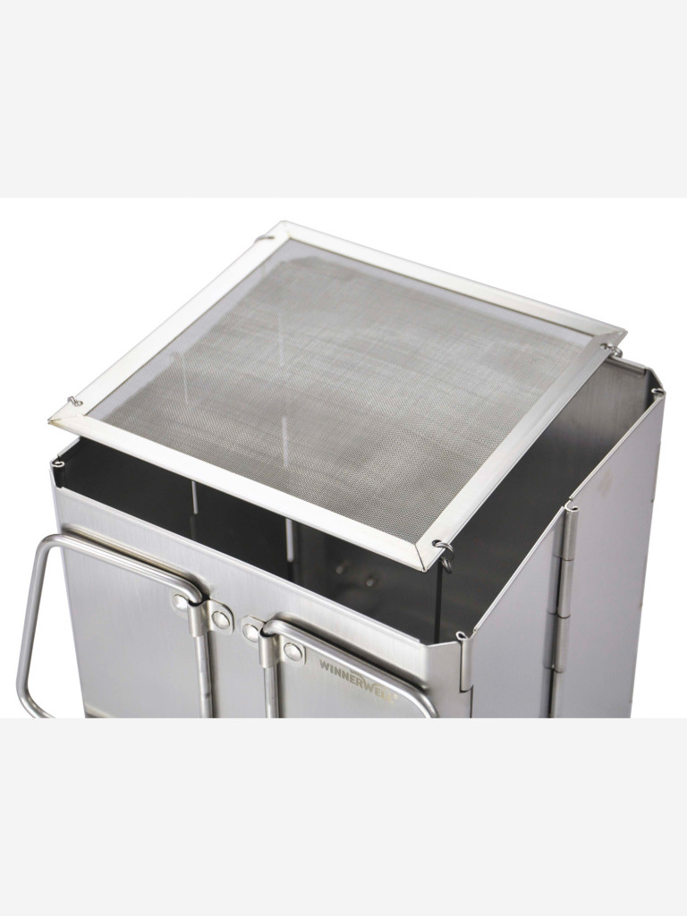 Походная печь-щепочница Winnerwell Five-Way Chimney Starter 5 в 1, нерж. ст. AISI 304 (INOX)