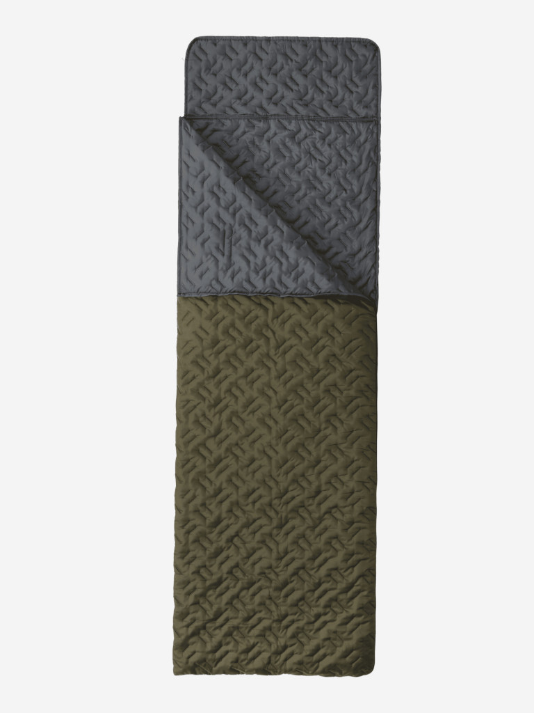 Спальный мешок Фрегат туристический с подголовником, 72 см х 230 см, зеленый (300г/м2)