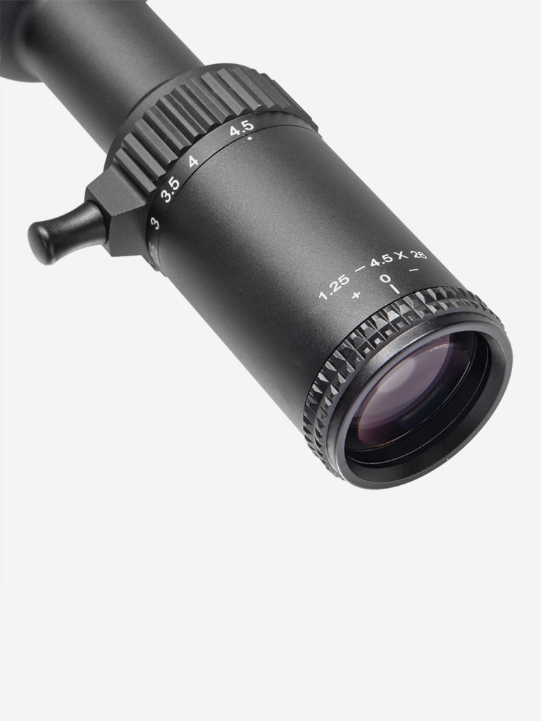 Прицел оптический Veber Wolf 1,25-4,5*26 IR DnD Загонник