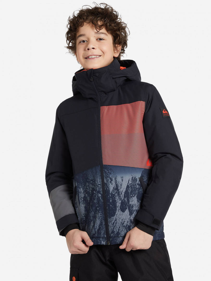 фото Куртка утепленная для мальчиков quiksilver silvertip youth, черный