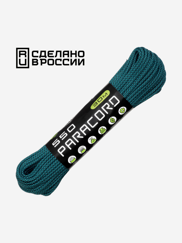 Паракорд 550 CORD nylon 30м RUS (aquamarine snake)