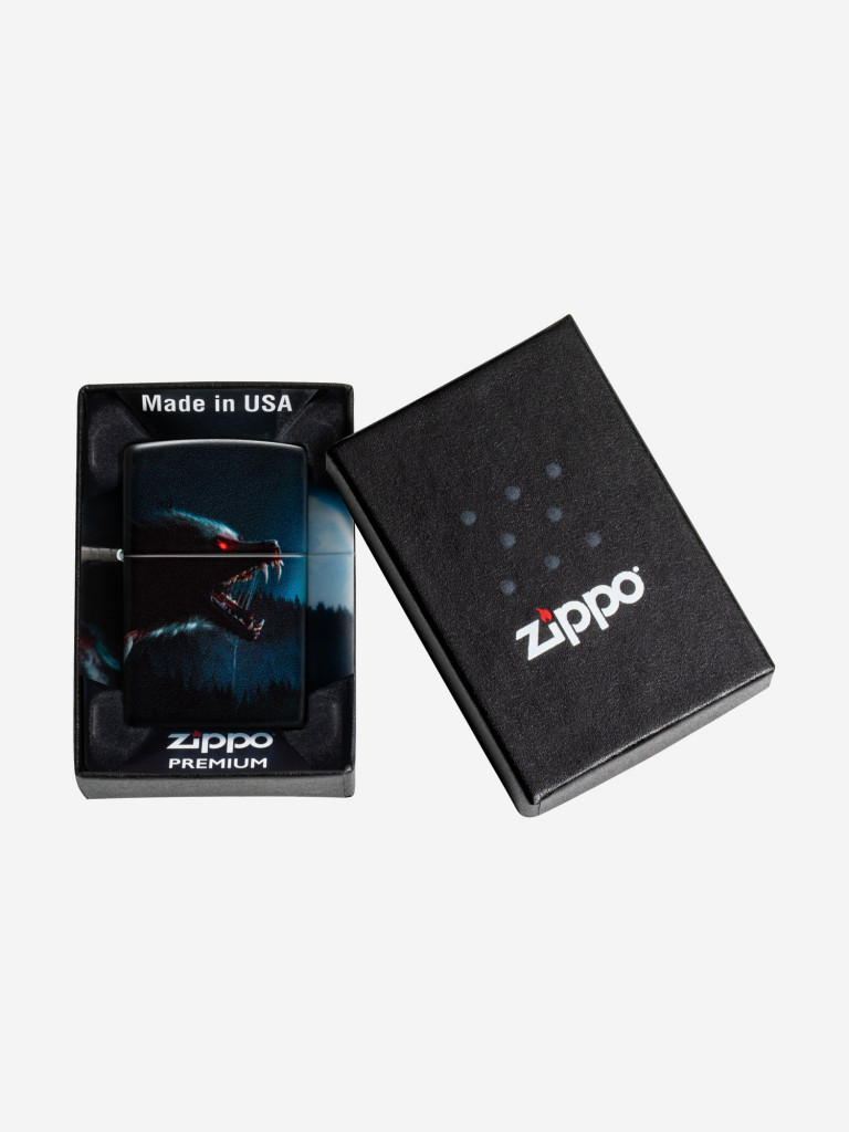 Зажигалка бензиновая ZIPPO 48923 Horror Wolf