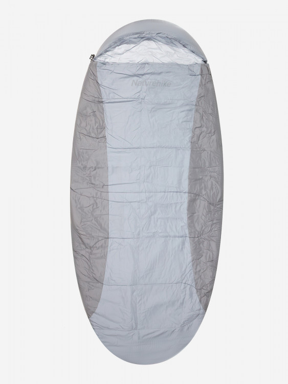 Спальный мешок Naturehike Oval PS200, серый