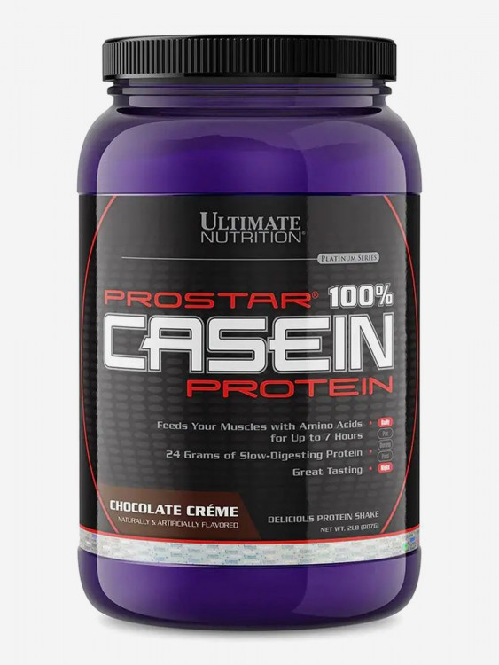 Протеин Ultimate Nutrition Prostar 100% Casein, 907 г, Шоколадный крем