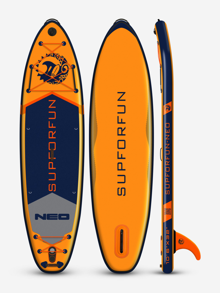 Cап борд надувной SUPFORFUN NEO 10.6 320х81х15 в максимальной комплектации.