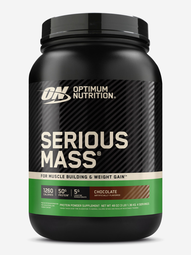 Гейнер Optimum Nutrition Сириус Масс, 1360 г, Шоколад
