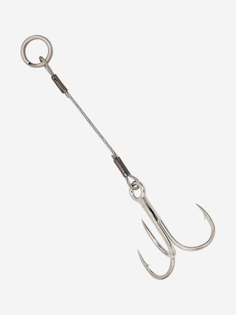 Крючок Decoy WA-21 Wire Treble Assist #S (в упаковке 2 штуки)