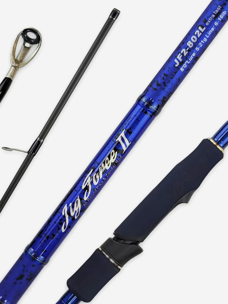 Спиннинг Hearty Rise JIG FORCE-II JF2-762ML 2.30м тест 7-28гр