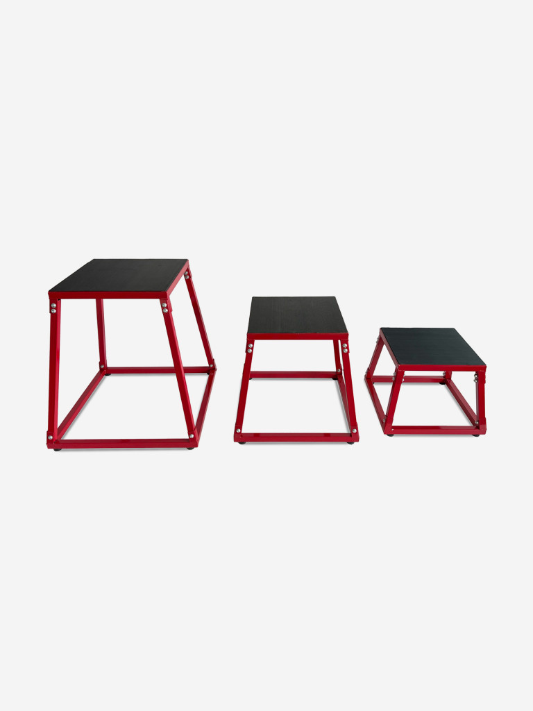 Комплект тумб UNIX Fit PRO для прыжков плиобокс 3 шт.