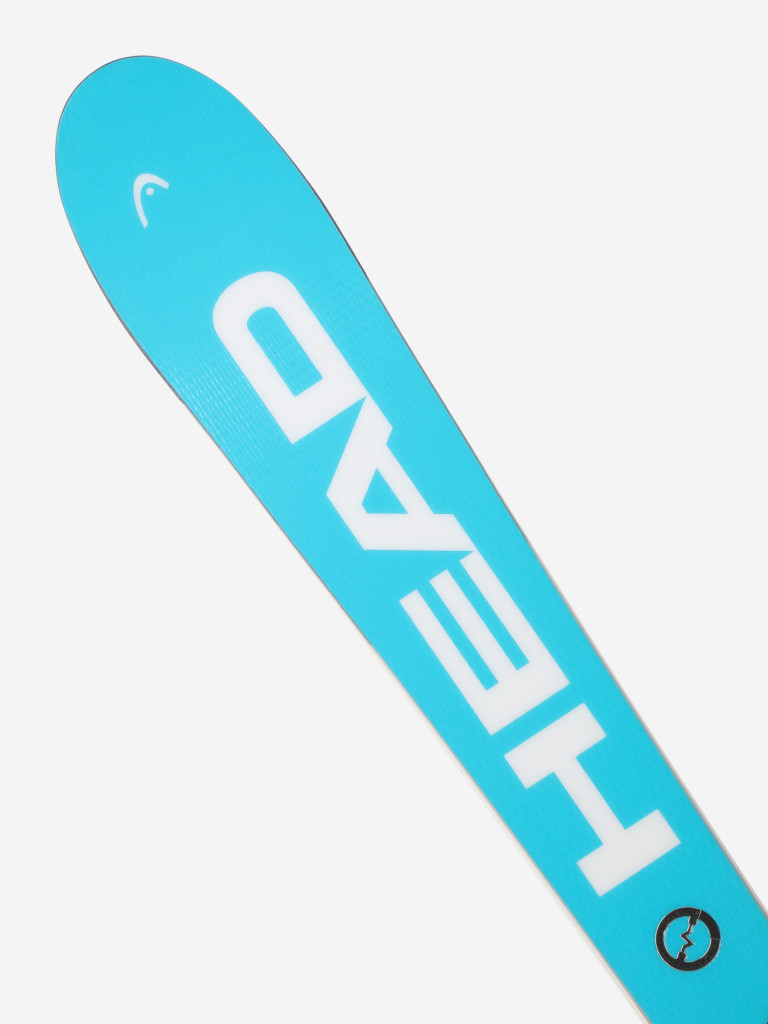 Горные лыжи детские Head WC e.Race Team + крепления JRS 7.5 GW