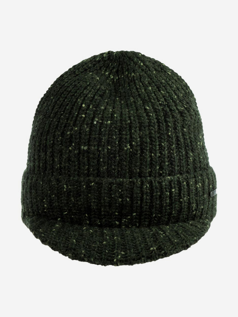 Шапка с козырьком STETSON 8599361 BEANIE WOOL (зеленый)