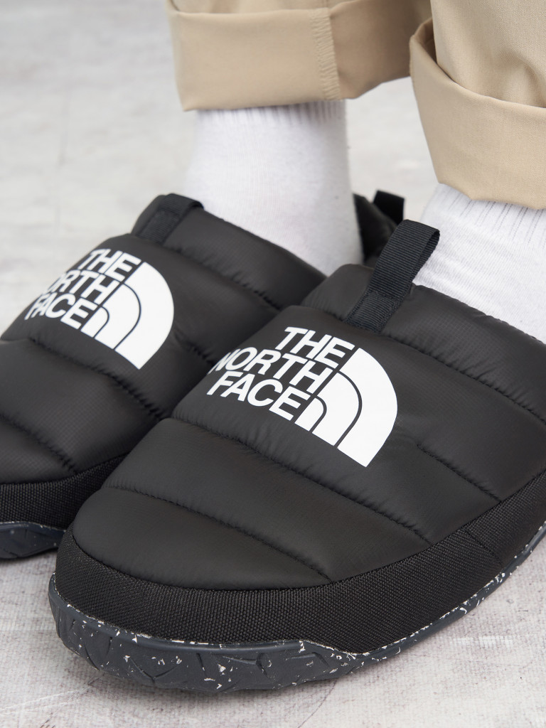 Слипоны утепленные мужские The North Face Nuptse Mule