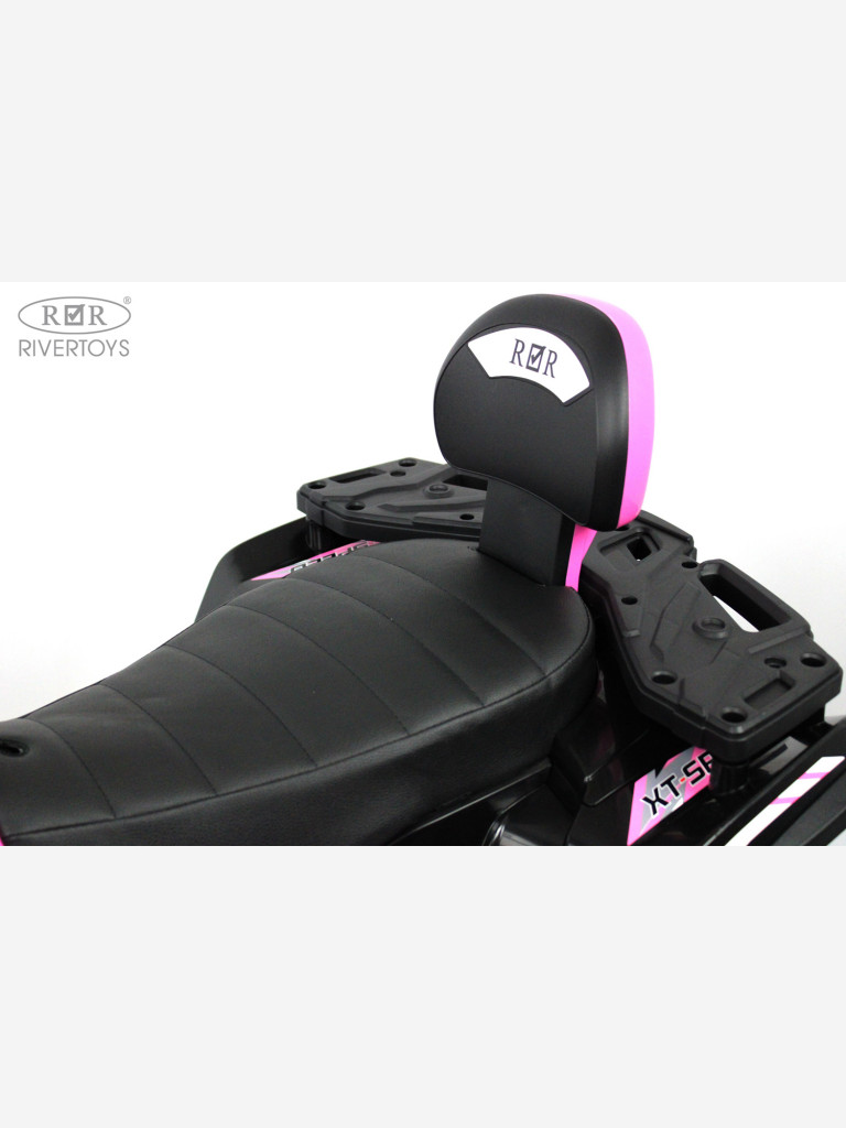 Детский электроквадроцикл RIVERTOYS T001TT 4WD розовый