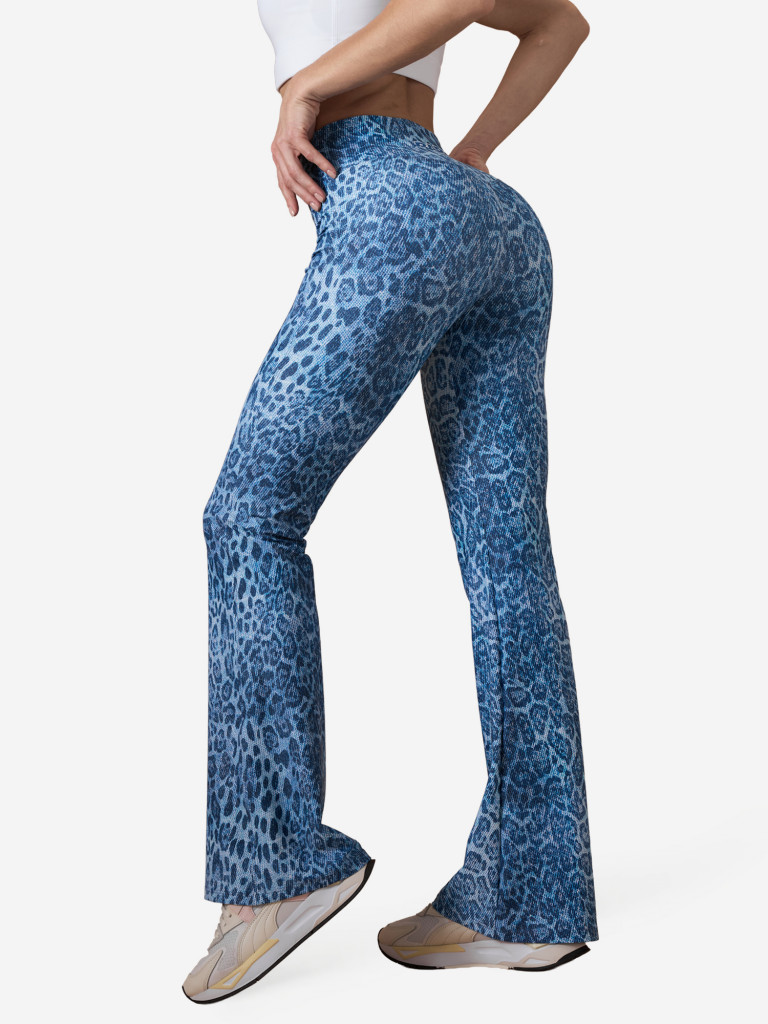 Спортивные штаны женские Barka, брюки клеш женские, с высокой посадкой