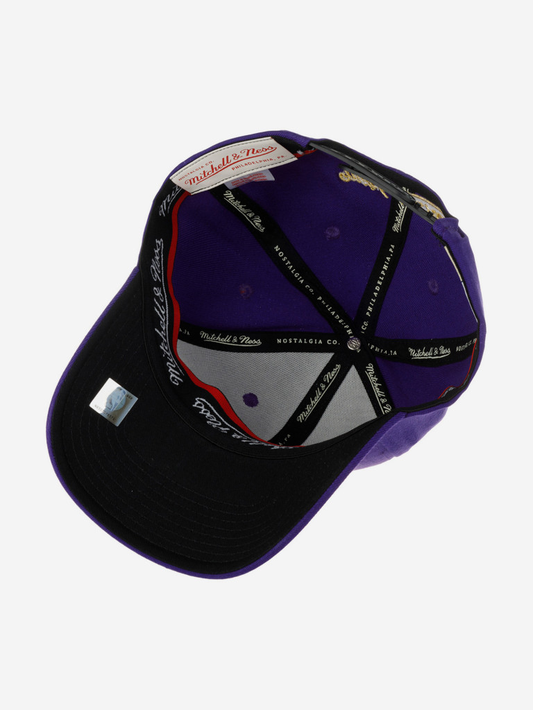 Бейсболка MITCHELL NESS 6HSSJS19259-TRAPURP Toronto Raptors NBA (фиолетовый)