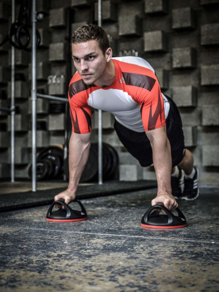 Упоры для отжиманий поворотные Adidas (пара)