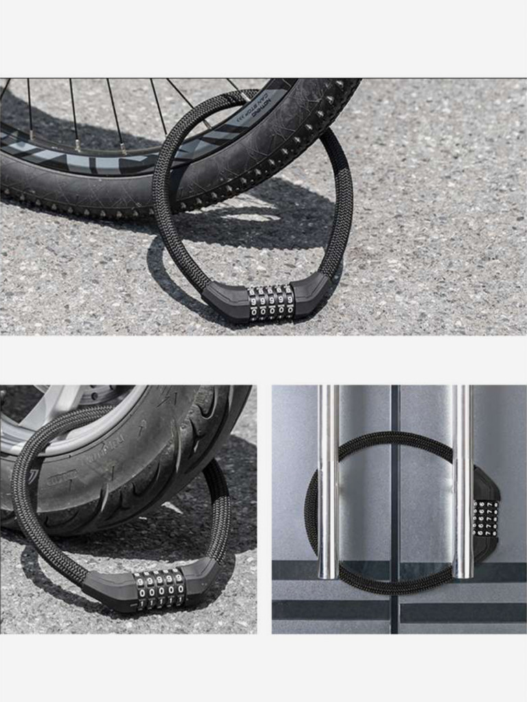 Замок велосипедный ROCKBROS 570