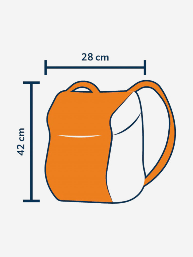 Рюкзак TICKET TO THE MOON Mini 15L, Chocolate