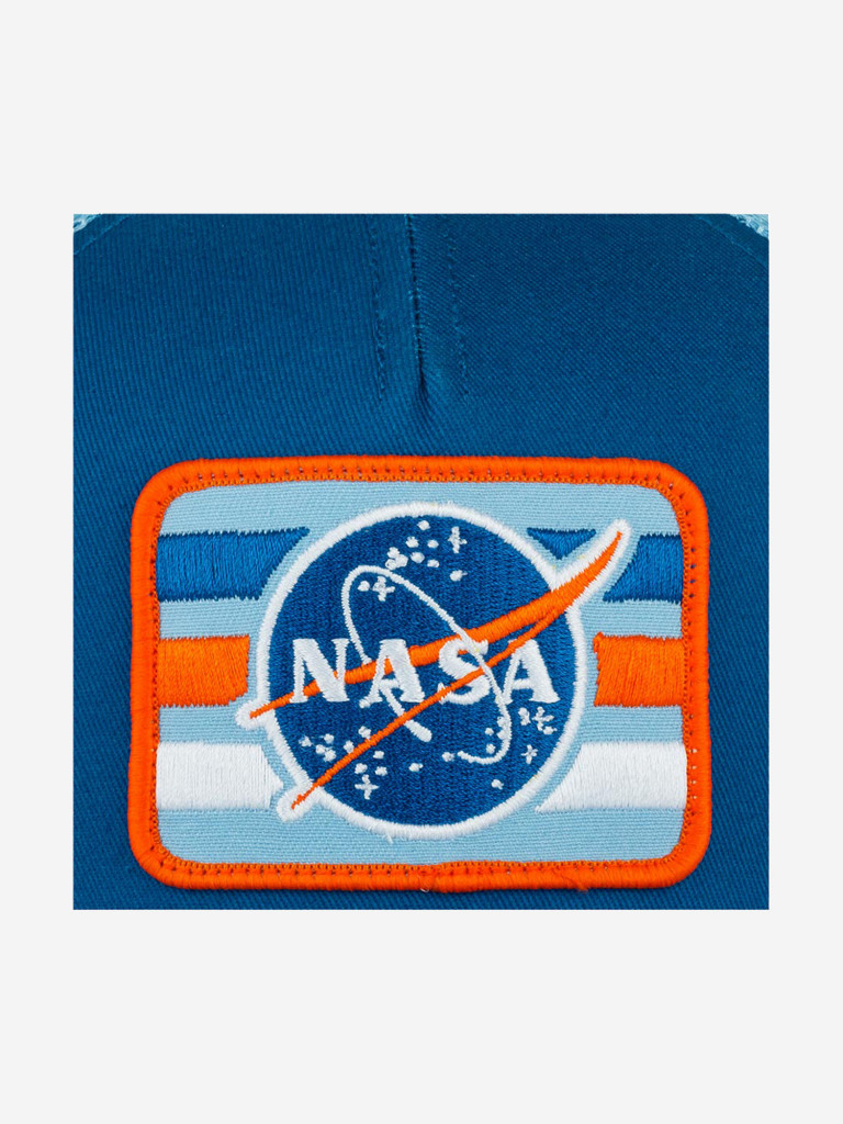 Бейсболка с сеточкой AMERICAN NEEDLE 21007A-NASA Space with NASA Tri-Color (синий)