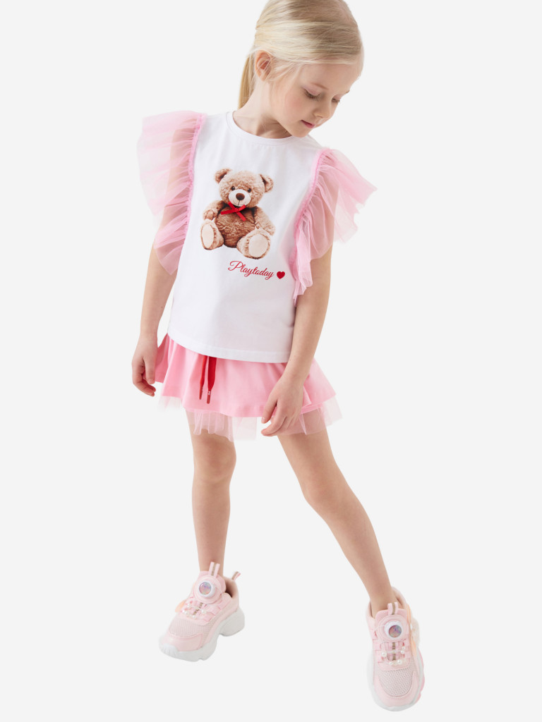 Футболка для девочки PlayToday