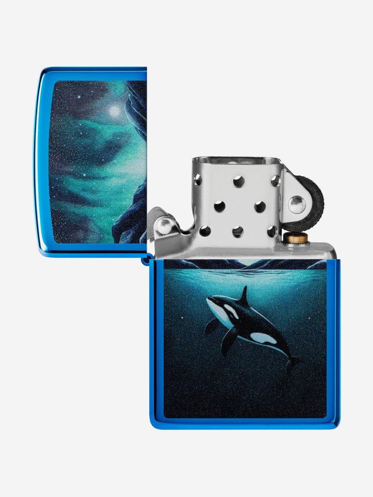 Зажигалка бензиновая ZIPPO 48984 Whale