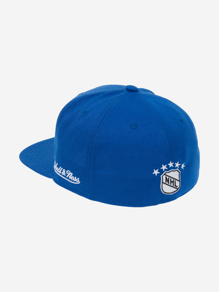 Бейсболка с прямым козырьком MITCHELL NESS 6HSFSH22084-WCABLUE Washington Capitals NHL (синий)