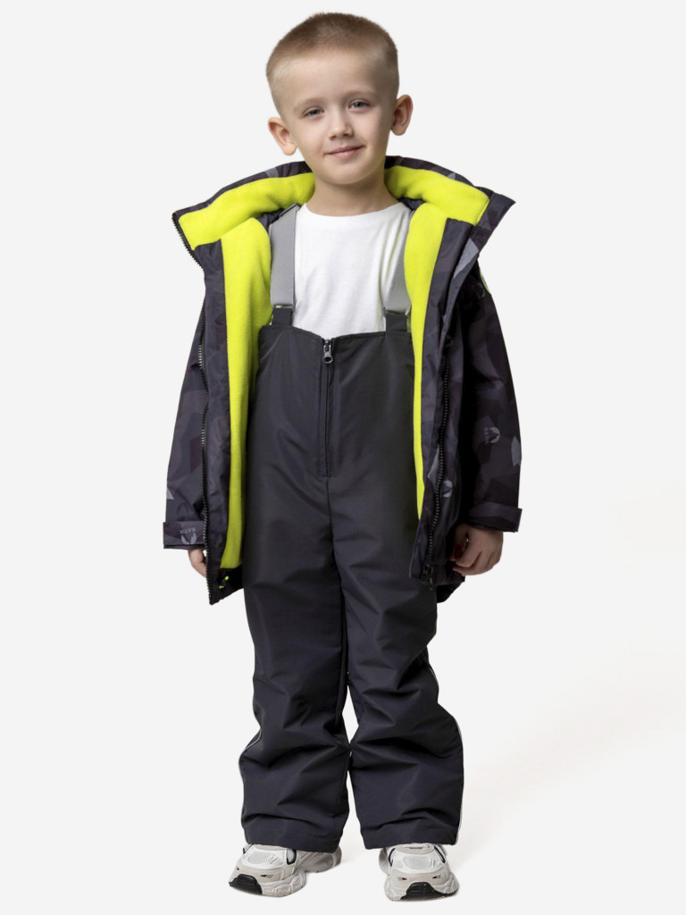 Комплект для мальчика batik Ришар принт серый монохром