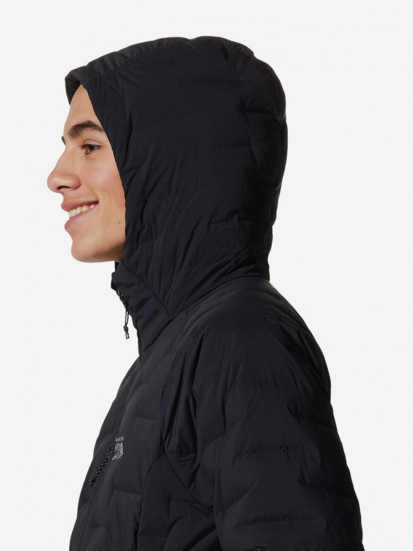фото Пуховик мужской mountain hardwear stretchdown, черный