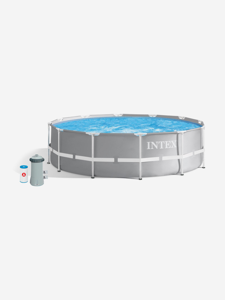 Бассейн каркасный Intex Prism Frame, 366х99 см, фильтр-насос 2006 л/ч, лестница