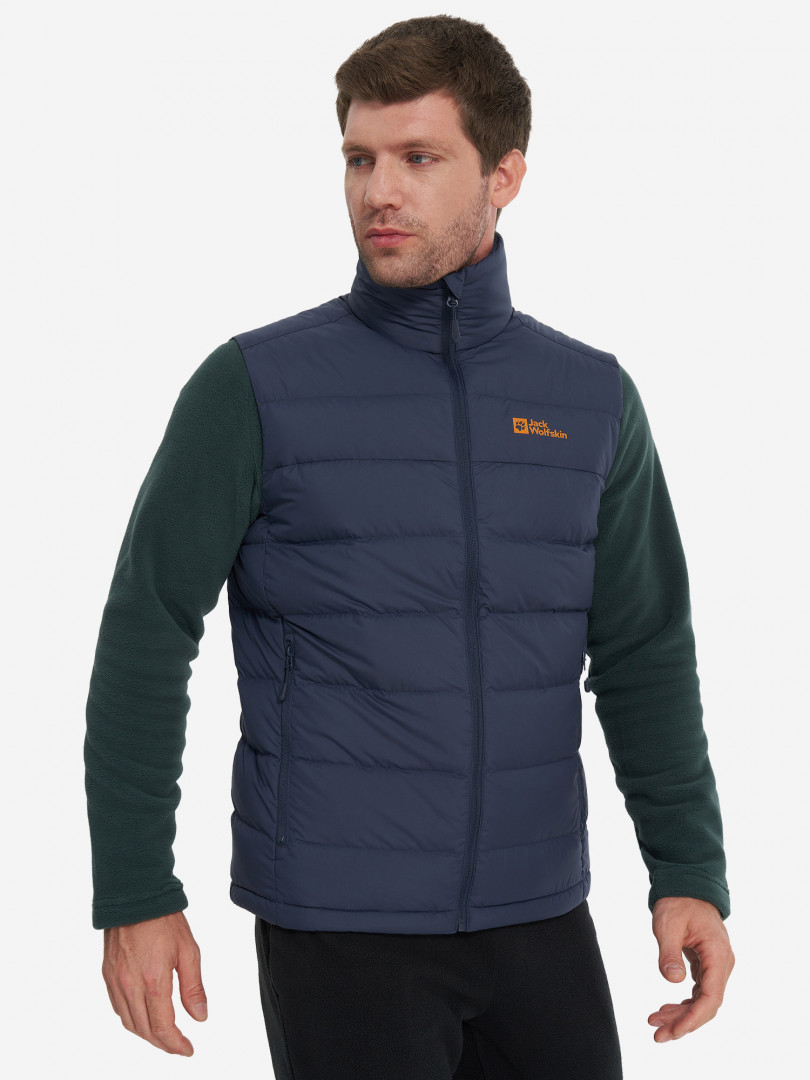 Жилет пуховый мужской Jack Wolfskin Ather 31573810299 Синий, размер 48,50, 52,54, 56,58, фото 2