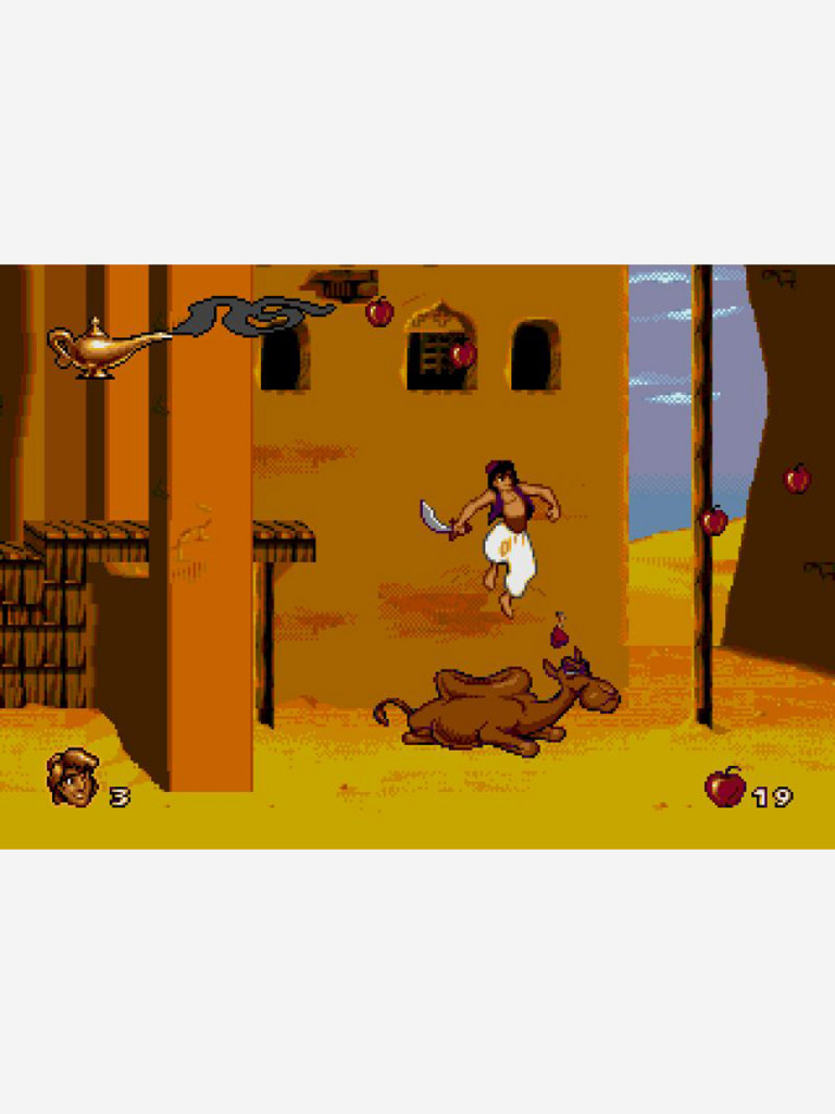 Картридж игровой DVTech Aladdin (на русском) 16 bit