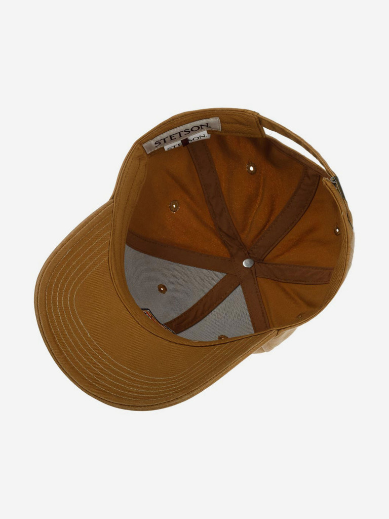 Бейсболка STETSON 7721110 BASEBALL CAP COTTON (коричневый)