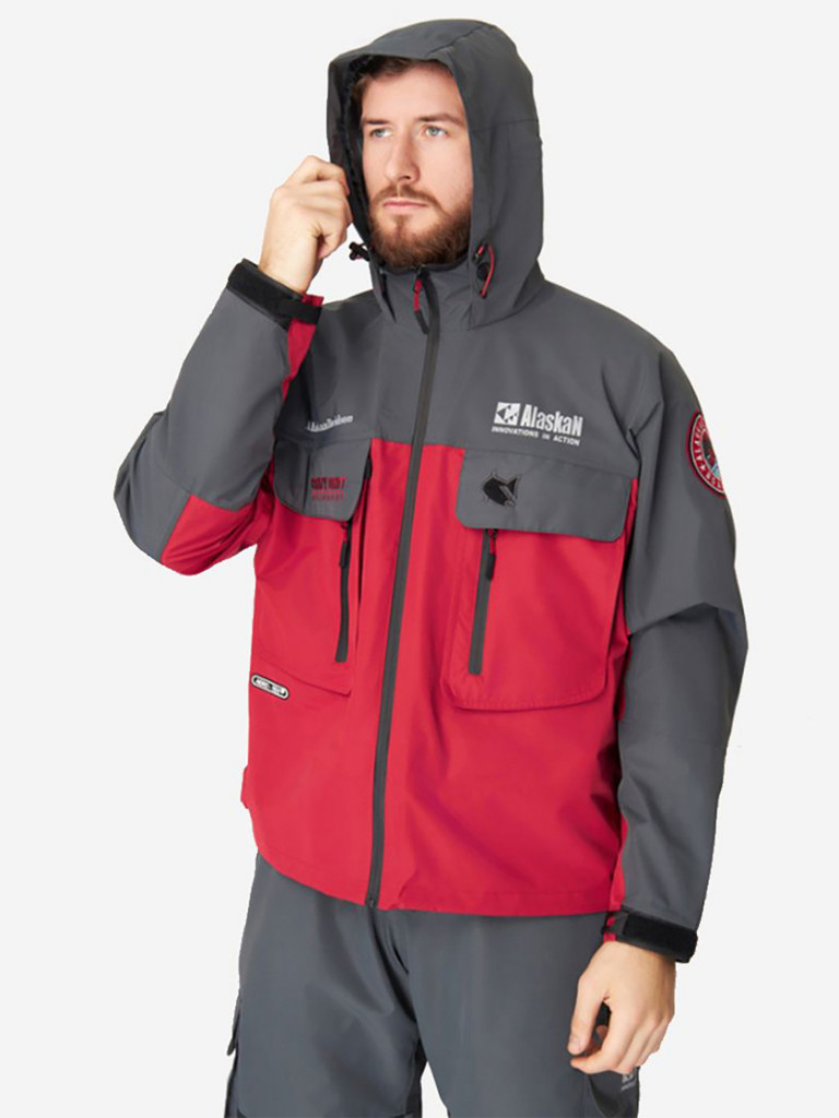 Костюм лодочный Alaskan Davidson (куртка+полукомбинезон) для рыбалки и охоты