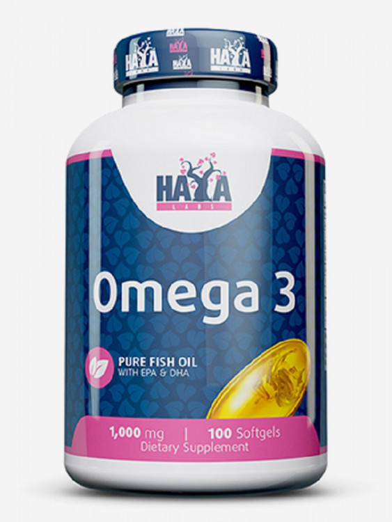 Омега-3 HAYA LABS 1000 мг 100 капсул