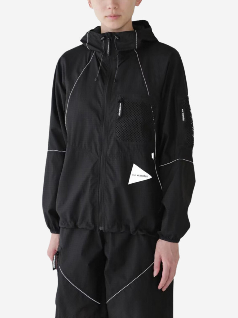 Ветровка And Wander Mesh Pocket Hooded