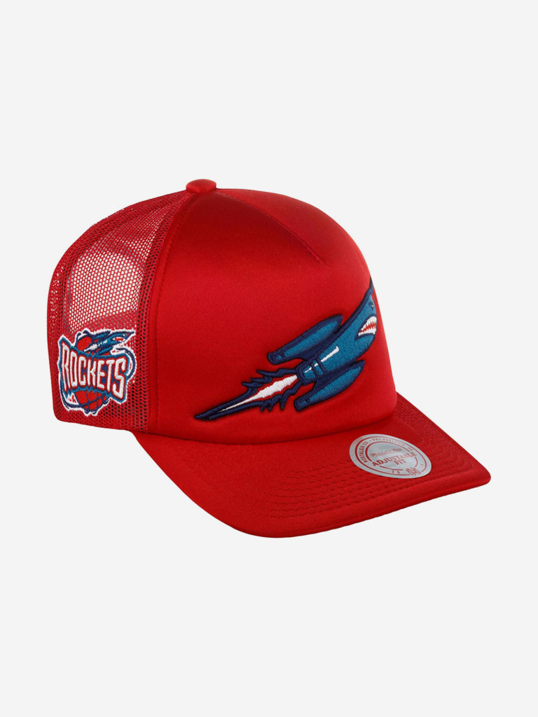 Бейсболка с сеточкой MITCHELL NESS HHSS3467-HROYYPPPRED1 Houston Rockets NBA