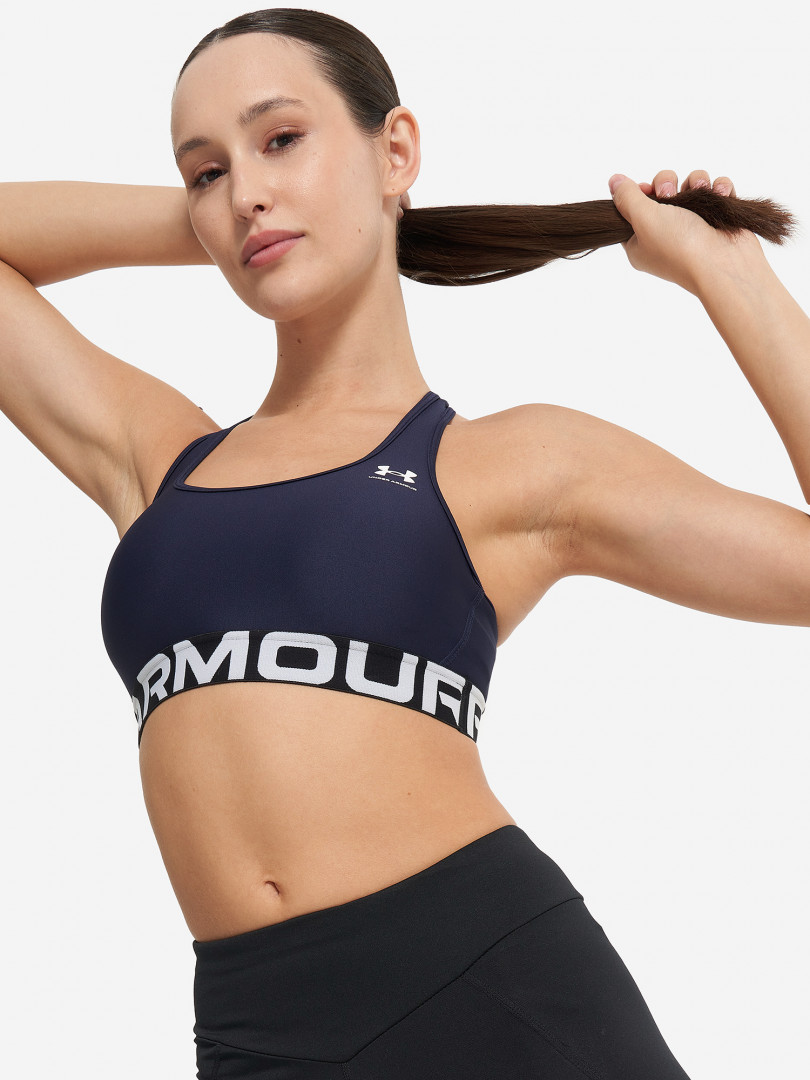 фото Спортивный топ бра under armour, синий