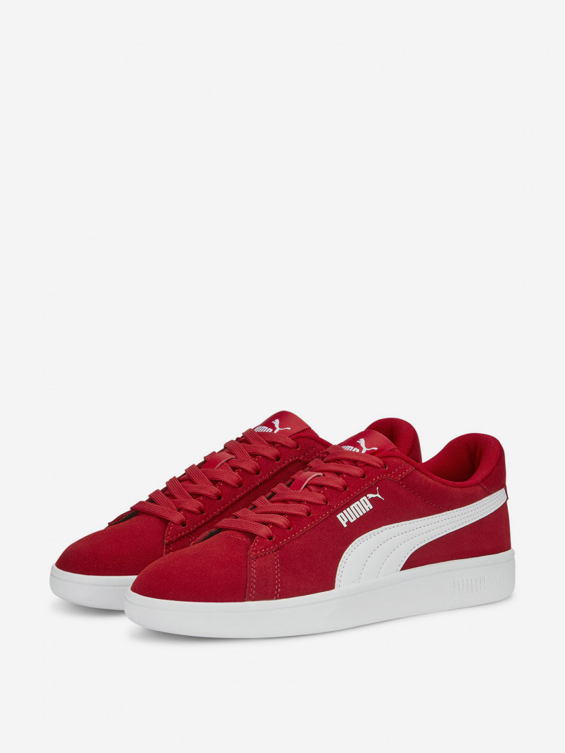 фото Кеды детские puma smash 3.0 sd jr, красный